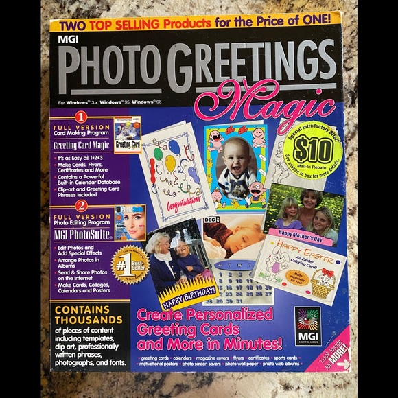 🔥5 for $20 - Photo Greetings Magic - Picture 1 of 4